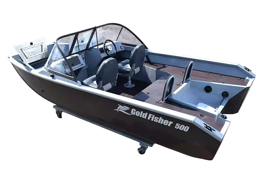 Катер алюминиевый WYATBOAT Gold Fisher 500 DCM FISH