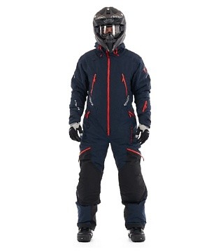 Комбинезон DRAGONFLY Extreme MAN Ink-Red Утепленный
