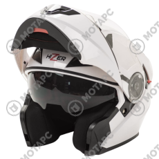 Шлем HIZER 627 Модуляр white НДС 