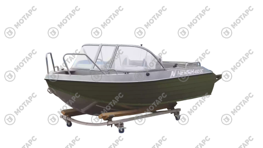 Катер алюминиевый WYATBOAT Neman-450 DC
