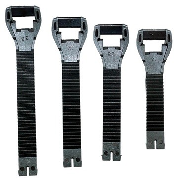 Ремешок ATAKI MX-003 черный компл. 4 шт.