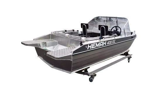 Катер алюминиевый WYATBOAT Neman-400 DC