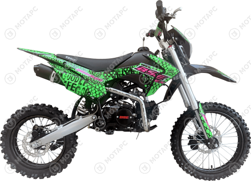 Питбайк BSE EX MAX13 Green Pink Neon 14/12