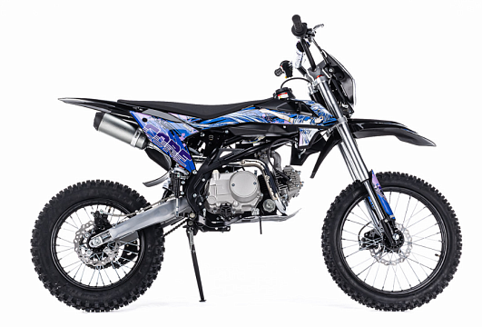 Питбайк SSSR Core 125 Auto Blue Cat Mask