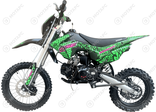 Питбайк BSE EX MAX13 Green Pink Neon 14/12