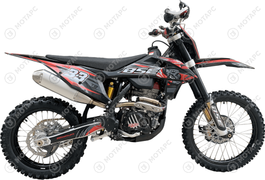 Мотоцикл BSE T8 Red Bear
