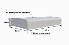 Тент Прицепцентр Титан 1713 1,7х1,3 (h=300mm)
