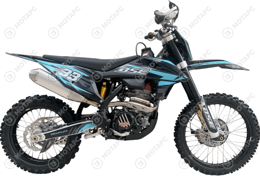 Мотоцикл BSE T8 Neon Blue