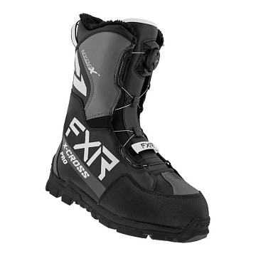 Ботинки FXR X-Cross Pro BOA с утеплителем Black/White [M]