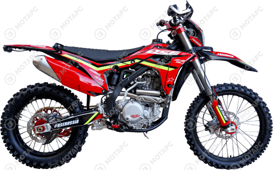 Мотоцикл BSE Z8 Rapid Red