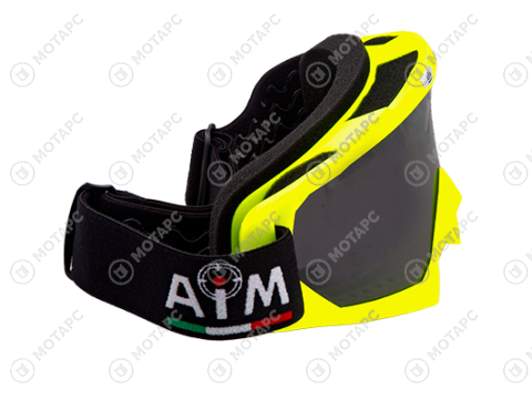 Очки кроссовые AIM 634-500 Yellow