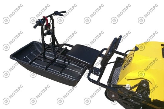 Модуль-толкач РЫБАК с подшитыми санями