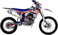 Мотоцикл BSE M8 Factory Blue White