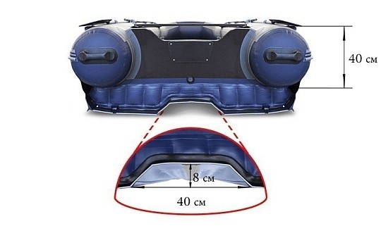 Лодка ПВХ ФЛАГМАН DK 410 I JET