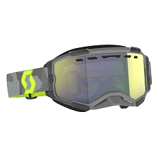 Очки SCOTT Fury Snow Cross Light Gray/Neon Yellow/Enhancer Yellow C