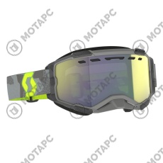Очки SCOTT Fury Snow Cross Light Gray/Neon Yellow/Enhancer Yellow C
