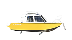 Катер алюминиевый WYATBOAT-660 CABIN
