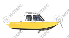 Катер алюминиевый WYATBOAT-660 CABIN
