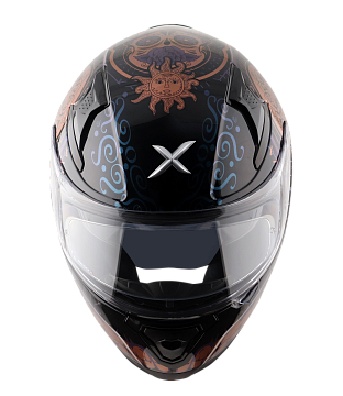 Шлем AXOR Apex Trance-E Черный/Медный