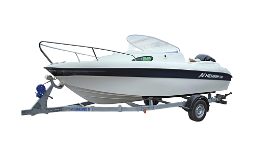 Катер пластиковый WYATBOAT Neman-530 (каютный)