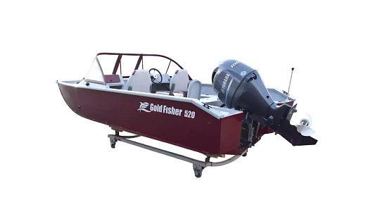 Катер алюминиевый WYATBOAT Gold Fisher 520 DCM FISH