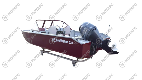 Катер алюминиевый WYATBOAT Gold Fisher 520 DCM FISH