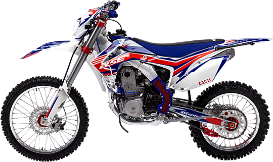 Мотоцикл BSE M8 Factory Blue White