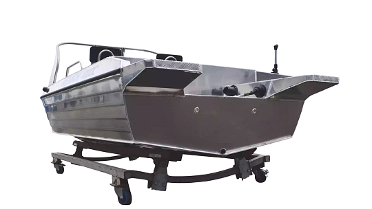 Катер алюминиевый WYATBOAT Neman-400 DC