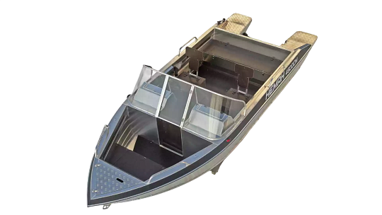 Катер алюминиевый WYATBOAT Neman-450 DCM