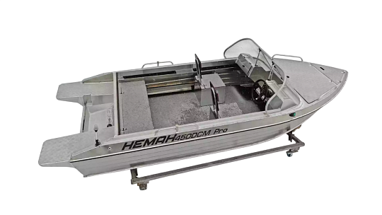 Катер алюминиевый WYATBOAT Neman-450 DCM PRO