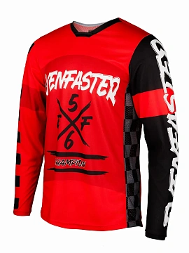 Мотоджерси STARKS BASE EF56 (черный/красный) 