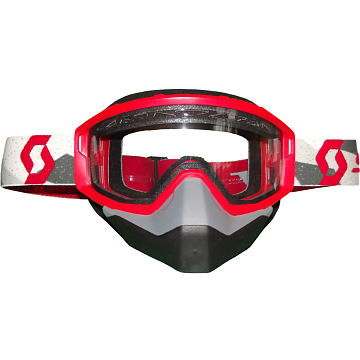 Очки SCOTT Primal Snow Cross Camo White/Red/Clear