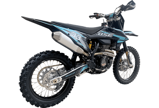 Мотоцикл BSE T8 Neon Blue