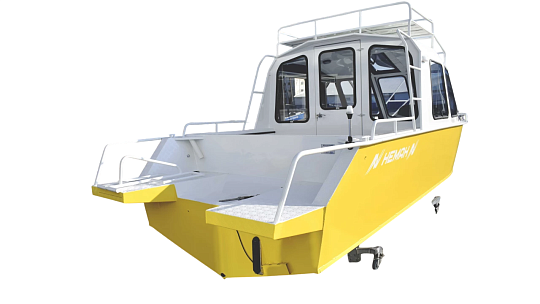Катер алюминиевый WYATBOAT-660 CABIN