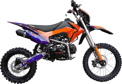 Питбайк BSE EX Blue Orange Ant 17/14 НДС