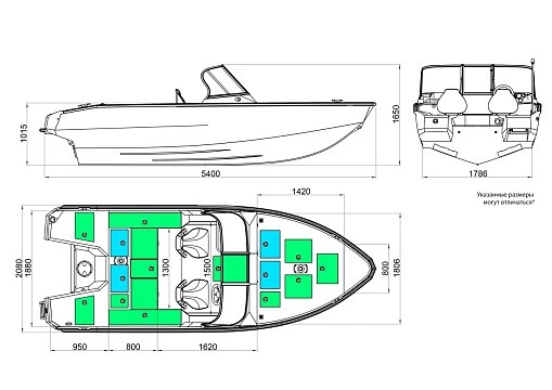 Лодка алюминиевая WINDBOAT 4.9 EvoFish