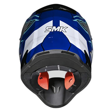Шлем SMK ALLTERRA MAVERIX синий/белый/серый