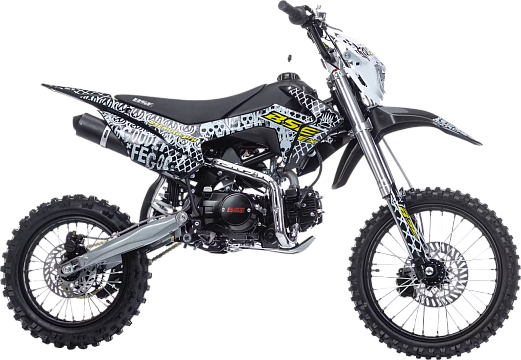 Питбайк BSE EX MAX13 White Yellow 17/14