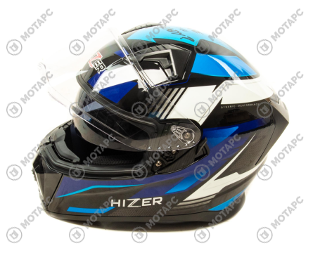 Шлем HIZER J5320 #1 black/blue