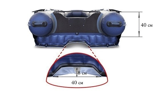 Лодка ПВХ ФЛАГМАН DK 430 I JET