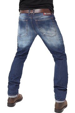 Мотоджинсы STARKS PYTHON EVO CORDURA DENIM мужские черные 