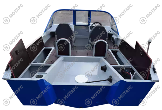 Катер алюминиевый WYATBOAT Gold Fisher 480 DCM FISH