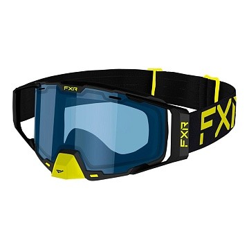 Очки FXR Combat без подогрева Hi-Vis/Black