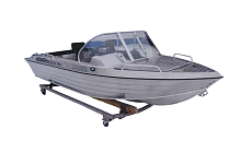 Катер алюминиевый WYATBOAT Neman-450 DCM PRO