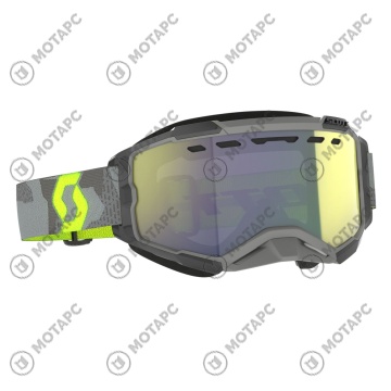 Очки SCOTT Fury Snow Cross Light Gray/Neon Yellow/Enhancer Yellow C