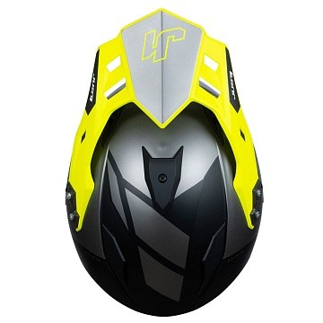 Шлем JUST1 J34 PRO OuterSpase черный/титановый/Hi-Vis