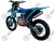 Мотоцикл GR8 F300A (4T PR300) Enduro OPTIMUM