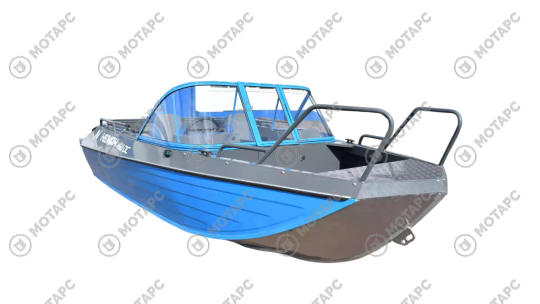 Катер алюминиевый WYATBOAT Neman-450 DC