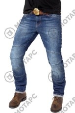 Мотоджинсы STARKS PYTHON EVO CORDURA DENIM мужские черные 