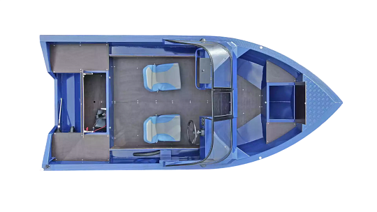 Катер алюминиевый WYATBOAT Neman-420 DCM